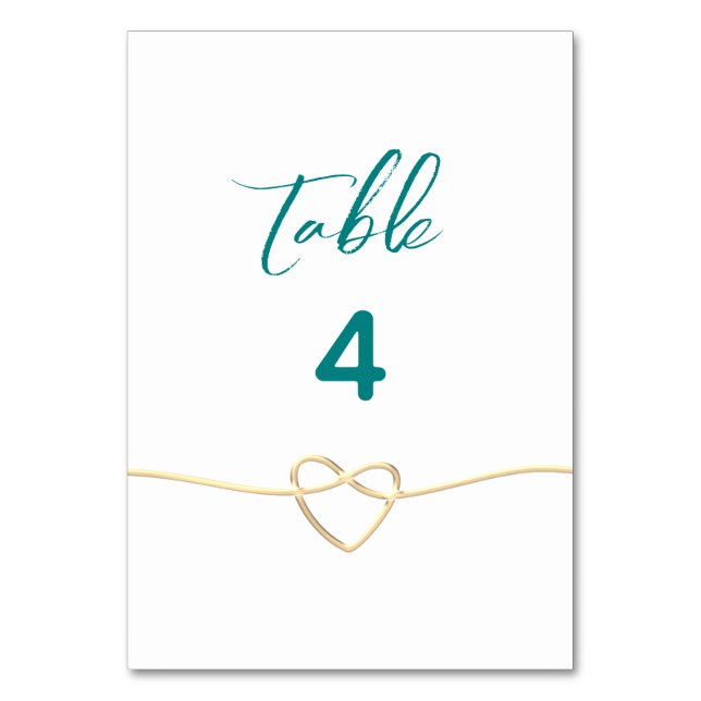 Numeração De Mesa Casamento Minimalista Moderno (Frente)