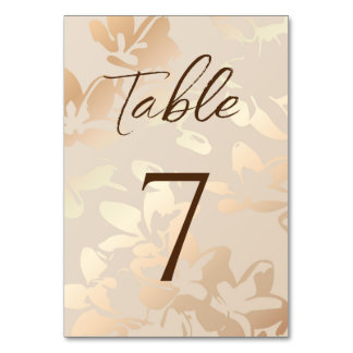 Numeração De Mesa Casamento Monocromático Moderno Minimalista