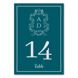 Numeração De Mesa Casamento Morden Floral Elegante Vintage