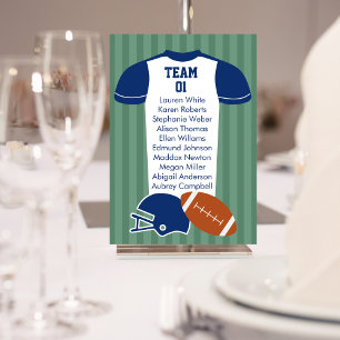 Numeração De Mesa Casamento no Dia do Jogador de Futebol Jersey