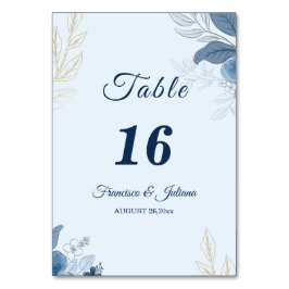 Numeração De Mesa Casamento Romântico à Beira-Mar
