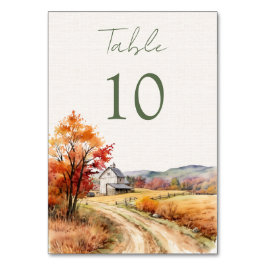 Numeração De Mesa Casamento romântico de quedas