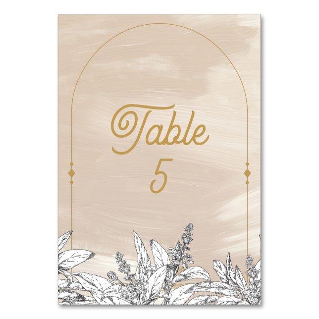 Numeração De Mesa Casamento Rosa Pastel (Frente)