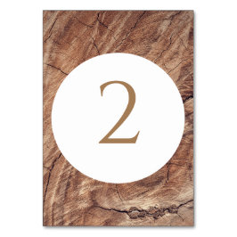 Numeração De Mesa Casamento Rustic Wood