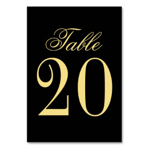 Numeração De Mesa Casamento vintage elegante