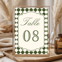 Casamento Xadrez Verde Oliva Marfim Dinheiro Antig