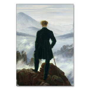 Numeração De Mesa Caspar David Friedrich - The Wanderer