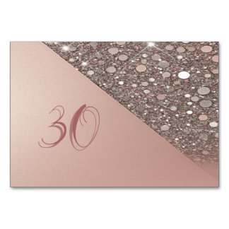 Numeração De Mesa Chá de panela Dourado Elegante