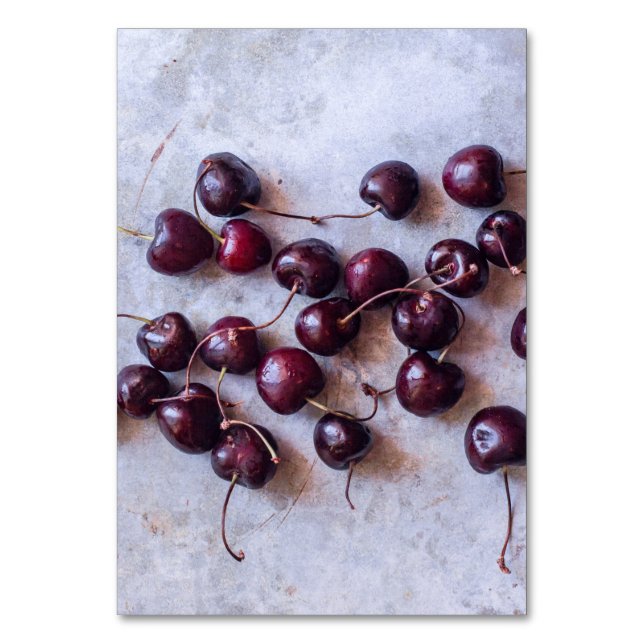 Numeração De Mesa Cherries (Frente)