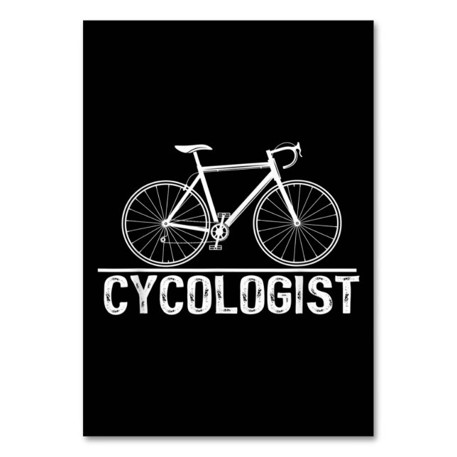 Numeração De Mesa Ciclo de Ciclo de Ciclo de Bicicleta de Cicloga (Frente)