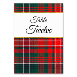 Numeração De Mesa Clan Wilson Xadrez Núm. 2