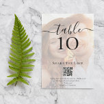 Numeração De Mesa Código QR Compartilhe o Número da Tabela de Casame<br><div class="desc">Preencha o link para o seu site de casamento onde os convidados podem compartilhar suas fotos.</div>