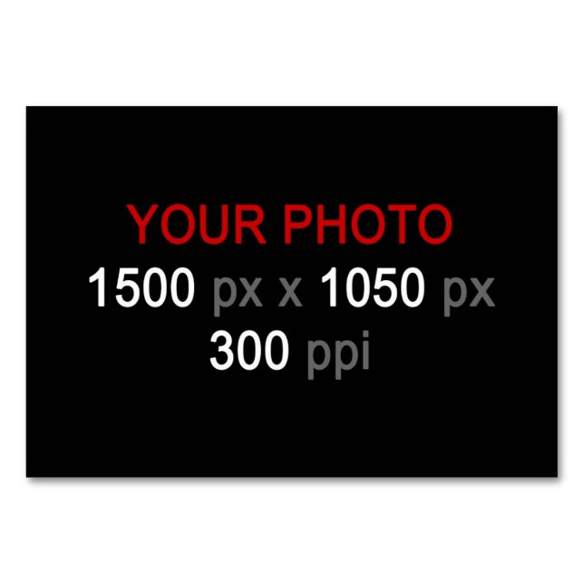 Numeração De Mesa Criação pessoal (Frente)