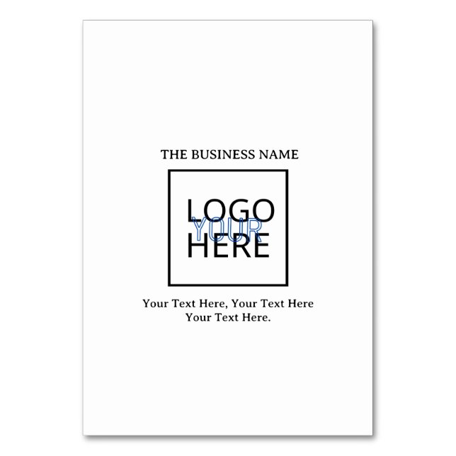 Numeração De Mesa Crie o seu (Frente)