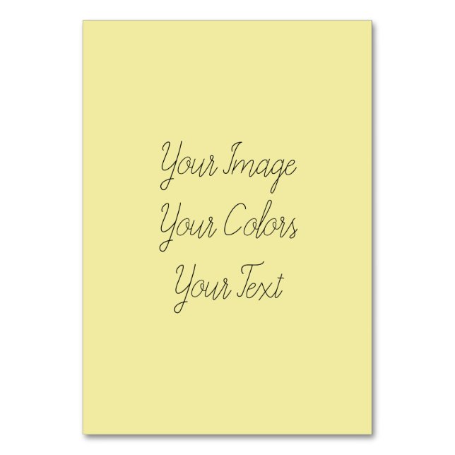 Numeração De Mesa Crie seu (Frente)