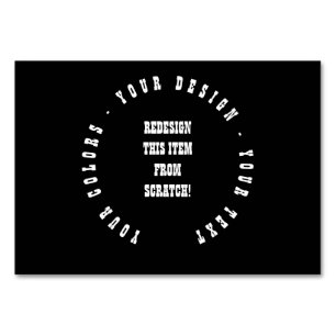 Numeração De Mesa Crie seu