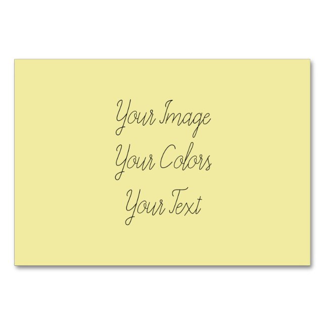 Numeração De Mesa Crie seu (Frente)