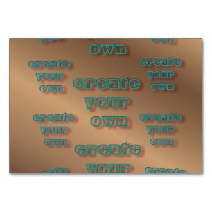 Numeração De Mesa 🤍 Crie seu próprio Modelo personalizado