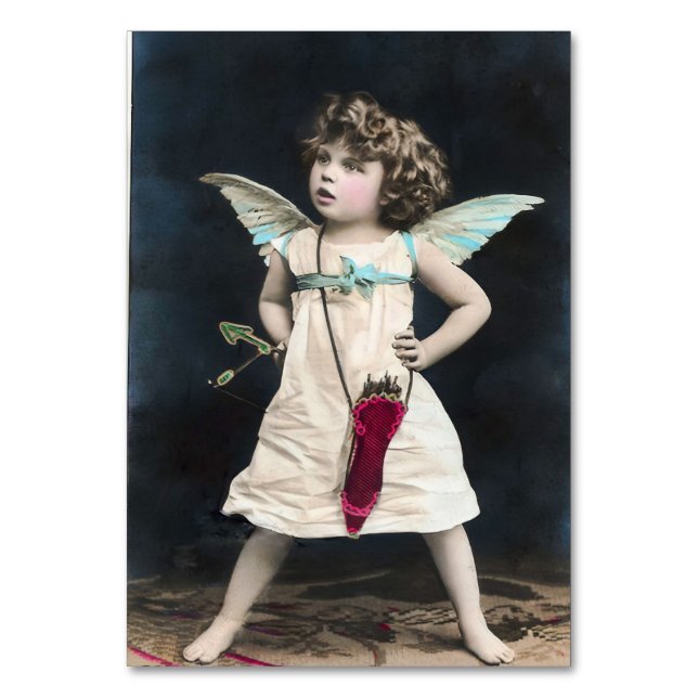 Numeração De Mesa Cupido Zangado (Frente)