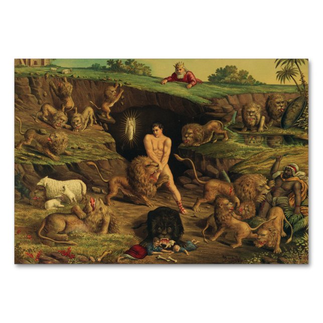 Numeração De Mesa Daniel na Cova dos Leões (Frente)