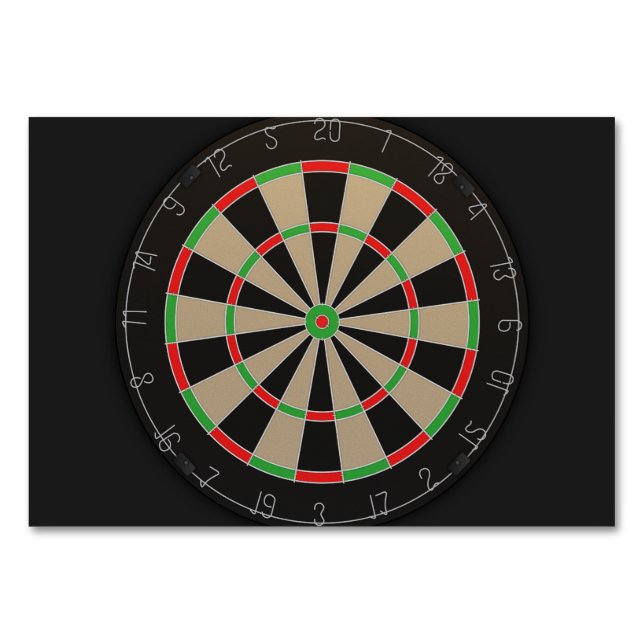 Numeração De Mesa Dartboard Lover (Verso)