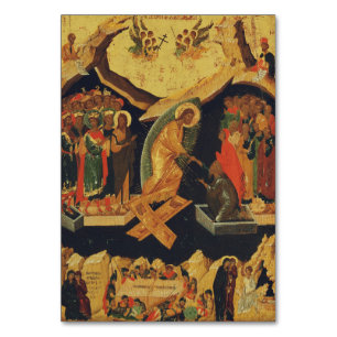 Numeração De Mesa Descida de Cristo ao Hades Ressurreição de Jesus