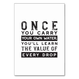 Numeração De Mesa Design de Citação de Sabedoria - Valor de Cada Lar