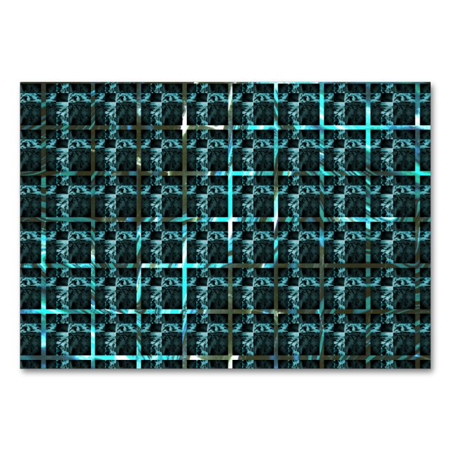 Numeração De Mesa Diferentes xadrez, quadrados ou imagem sob grade? (Frente)