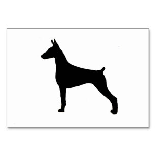 Numeração De Mesa doberman pinscher silo black.png
