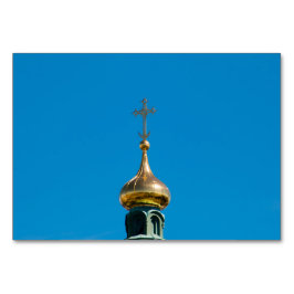 Numeração De Mesa Dome da Catedral de Uspenski