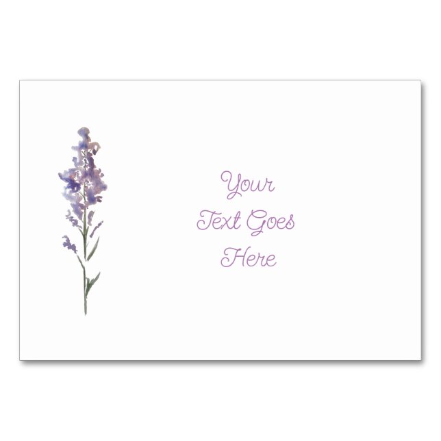 Numeração De Mesa Dotação Delicar lugares florais (Frente)