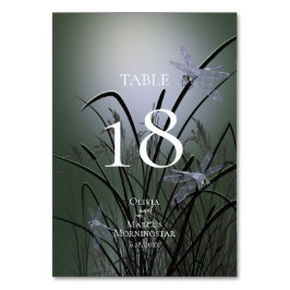 NUMERAÇÃO DE MESA | Dragões Verdes De Cadeias Aquá