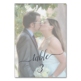 Numeração De Mesa Duas Fotografias Desbotadas Casamento Opaco ✨ Bela