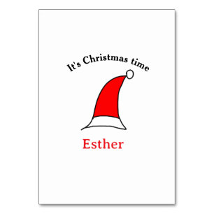 Numeração De Mesa É Natal Papais noeis vermelho esse nome é simples