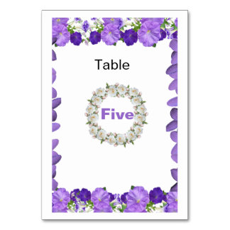 Numeração De Mesa Elegant Arch Floral Wedding Table Number Card 