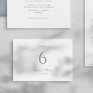 Numeração De Mesa Elegant Table Number Card I Baroque Wedding Set