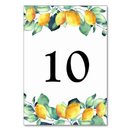 Numeração De Mesa Elegant Toscana Wedding