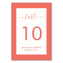 Elegante Coral Wedding