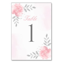 elegante e chique Brilho Rosa Floral Menina Chá de