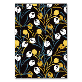 Numeração De Mesa Elegante Tulip Floral