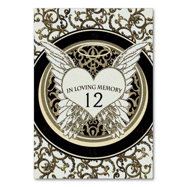 Numeração De Mesa Em memória de amor (Frente)