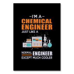 Numeração De Mesa Engenheiro Eu Sou Um Engenheiro Químico