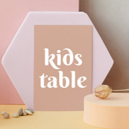 Numeração De Mesa Enrubescimento rosa pálido simples casamento minim