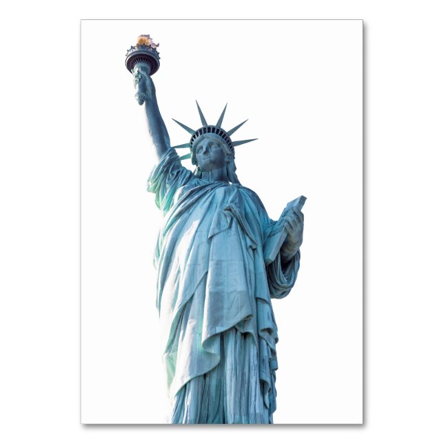 Numeração De Mesa Estátua da Liberdade Nova York (Frente)