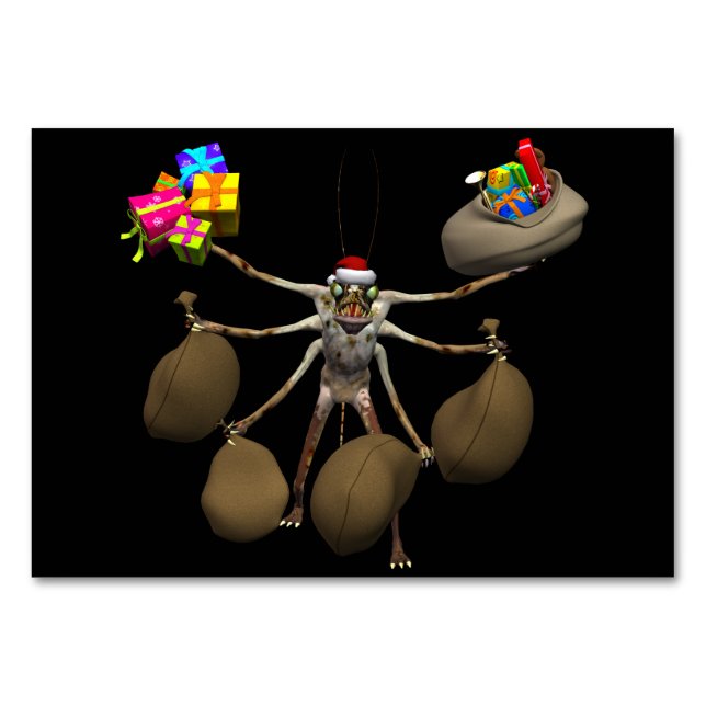 Numeração De Mesa Estranho Nato Náufrago Com Mãos De Cheio (Frente)