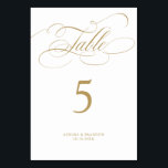 Numeração De Mesa Eterno de caligrafia moderna e casamento branco<br><div class="desc">Um eterno e elegante número da mesa de casamento com um roteiro de caligrafia refinado em um passado clássico,  perfeito para uma celebração formal e sofisticada de casamento. Para personalização ou outros produtos com este design,  por favor,  sinta-se à vontade para entrar em contato comigo.</div>