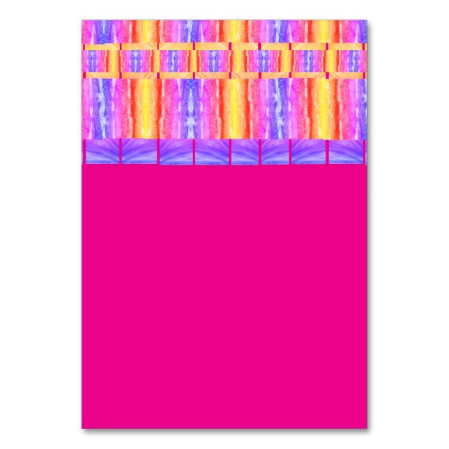 Numeração De Mesa etiqueta de mesa (Frente)