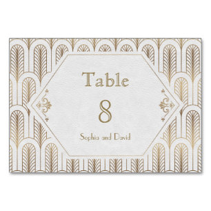 Numeração De Mesa Excelente De Arte Gatsby Número Da Mesa De Casame