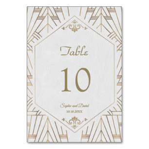 Numeração De Mesa Excelente Dourado Real Gatsby Wedding