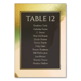 Numeração De Mesa Fab Chartreuse 🤵 Arranjo e Na moda